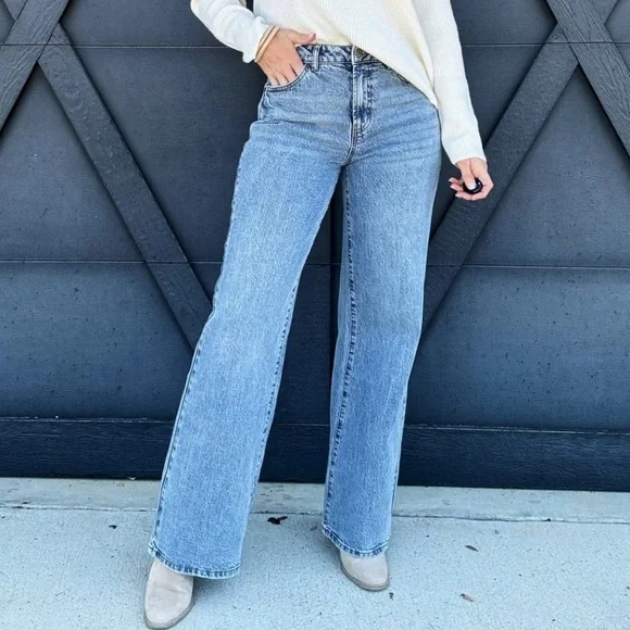 Habitual Denver High Rise Wide Leg Jean - Picture 1 of 10